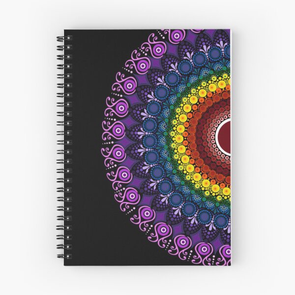 Item preview, Dotted Mandala Rainbow designed and sold by Cedarrue.