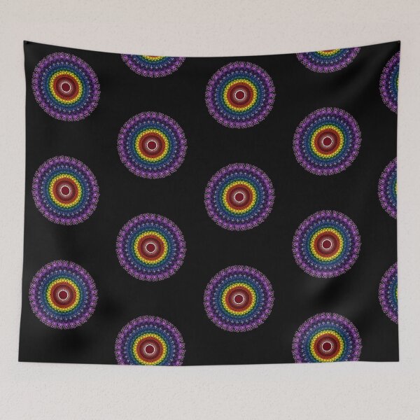 Item preview, Dotted Mandala Rainbow designed and sold by Cedarrue.