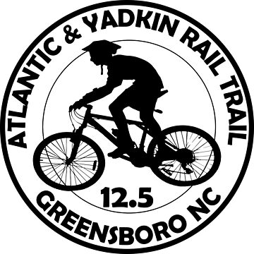 Artwork thumbnail, Atlantic and Yadkin Rail Trail Greensboro NC Bike by leepymock