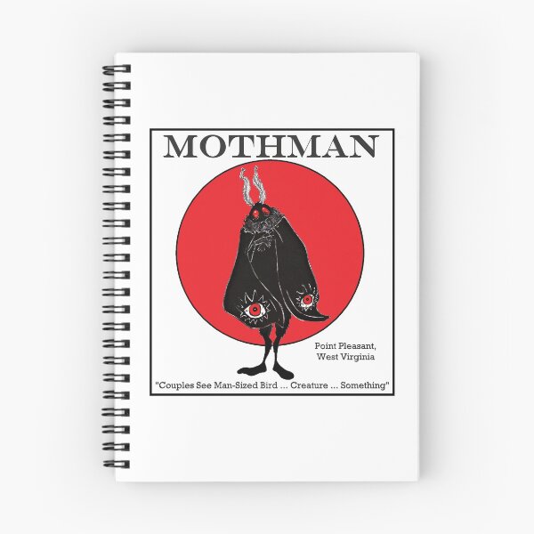 Item preview, Mothman Character Poster designed and sold by Paigeart4sale.