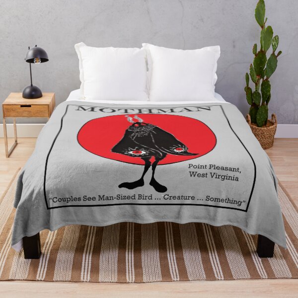 Item preview, Mothman Character Poster designed and sold by Paigeart4sale.