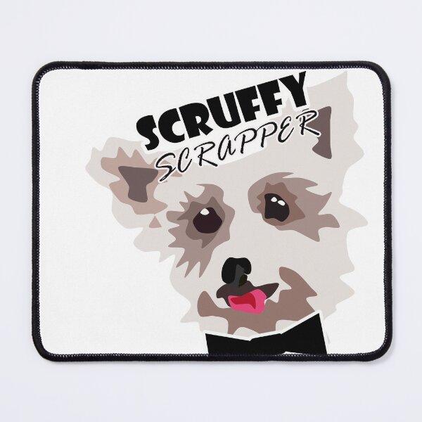 Item preview, Scruffy Scrapper Illustration designed and sold by LookieLooArt.