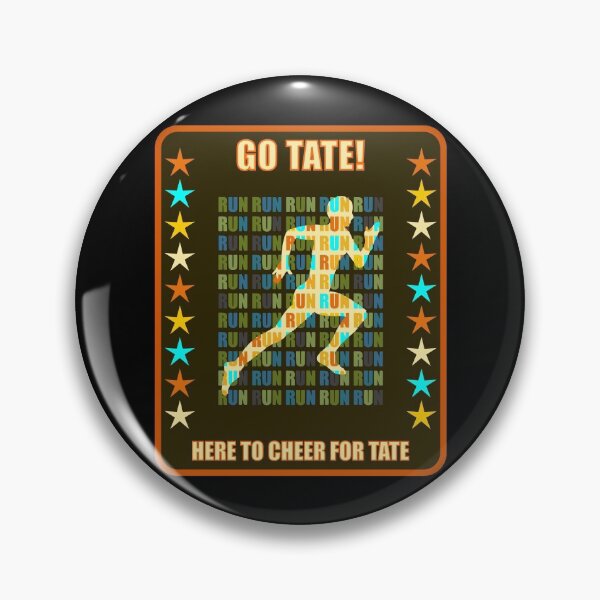 Item preview, Go Tate Runner Support Fan Here to Cheer Favorite Athlete designed and sold by artfulnotebook.