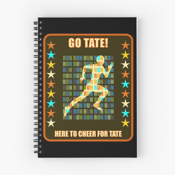 Item preview, Go Tate Runner Support Fan Here to Cheer Favorite Athlete designed and sold by artfulnotebook.
