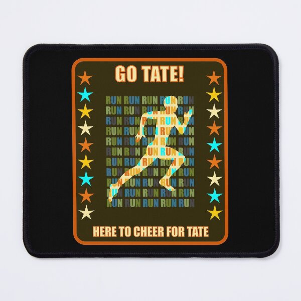 Item preview, Go Tate Runner Support Fan Here to Cheer Favorite Athlete designed and sold by artfulnotebook.