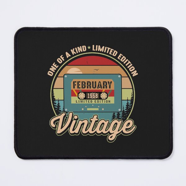 Item preview, February 1968 Birthday funny Vintage 54 Years Old Birthday designed and sold by minadebbieark.