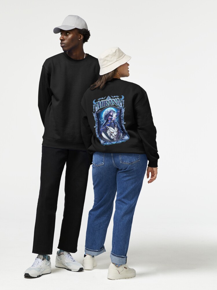 Thumbnail 1 of 7, Pullover Sweatshirt, Mirana Nightshade designed and sold by chanong.