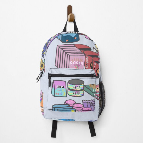 Item preview, Asian Snacks Tote bag - Retro Japanese/Korean/Chinese Snacks - Convenience Store inspired designed and sold by dwotea.