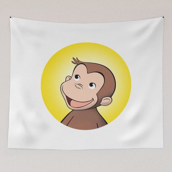 Aperçu de l'œuvre George curieux Sticker créée et vendue par GiuliofMariani.