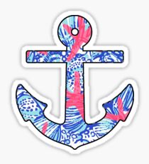 Lilly Starfish Anchor Sticker