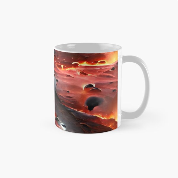 Item preview, “Interstellar Eruption - parallax volcanic” designed and sold by DLYANofficial.