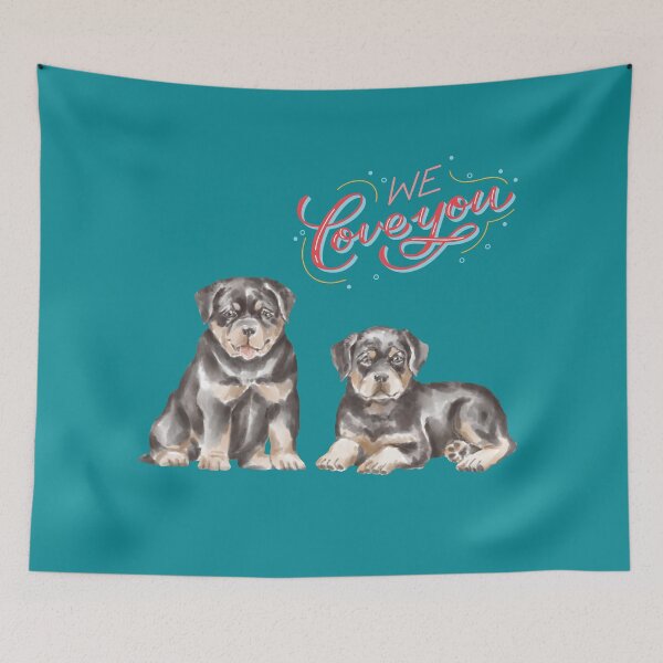 Item preview, Brindle Rottweilers / Cute Red Rottweiler Puppies For Dog Lovers designed and sold by haRexia.