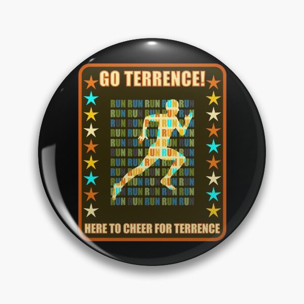 Item preview, Go Terrence Runner Support Fan Here to Cheer Favorite Athlete designed and sold by artfulnotebook.