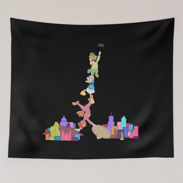 Item preview, Three Caballeros Skylines Classic  designed and sold by RosariafDefrosa.