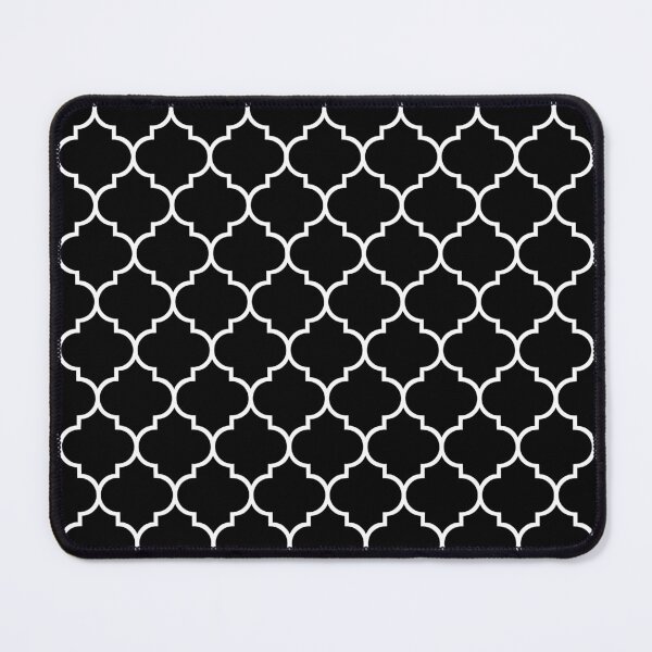 Item preview, Black and White Quatrefoil designed and sold by starrylite.