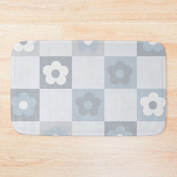 Item preview, Floral Checkered Pattern, Light Blue designed and sold by brookemiller801.