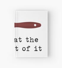 Just beat the devil out of it (Bob Ross inspired) Hardcover Journal