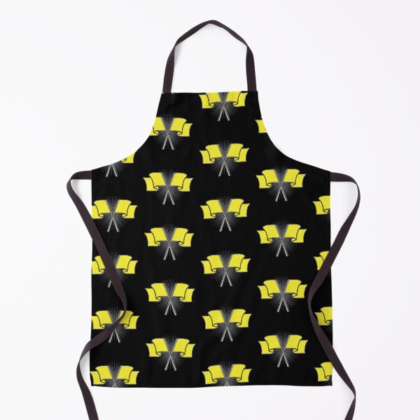 Item preview, Yellow car racing flag designed and sold by JioojiProject.