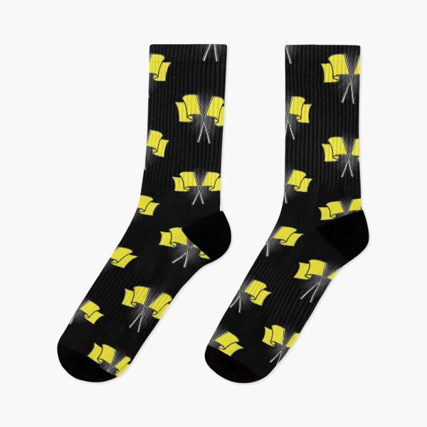 Item preview, Yellow car racing flag designed and sold by JioojiProject.