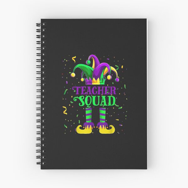 Item preview, Funny Jester Teacher Squad Family Matching Mardi Gras Parade designed and sold by minadebbieark.