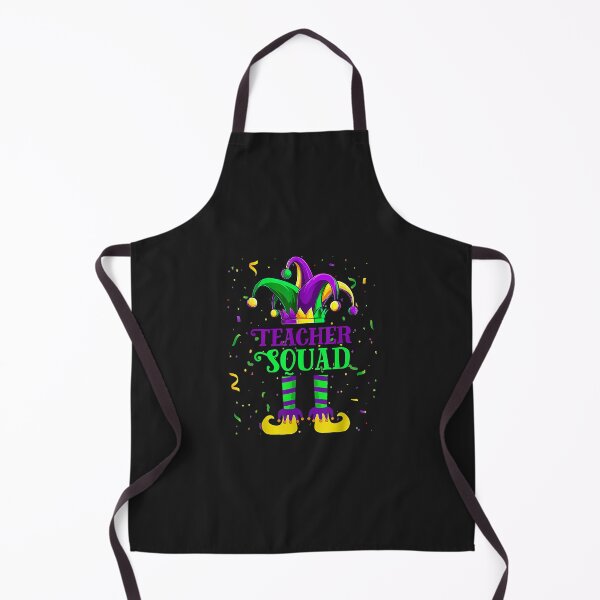 Item preview, Funny Jester Teacher Squad Family Matching Mardi Gras Parade designed and sold by minadebbieark.