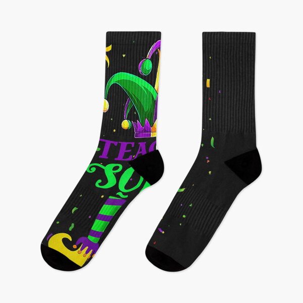 Item preview, Funny Jester Teacher Squad Family Matching Mardi Gras Parade designed and sold by minadebbieark.