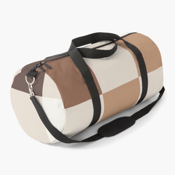 Item preview, White Tan Pattern Brown Checkerboard Print designed and sold by brookemiller801.