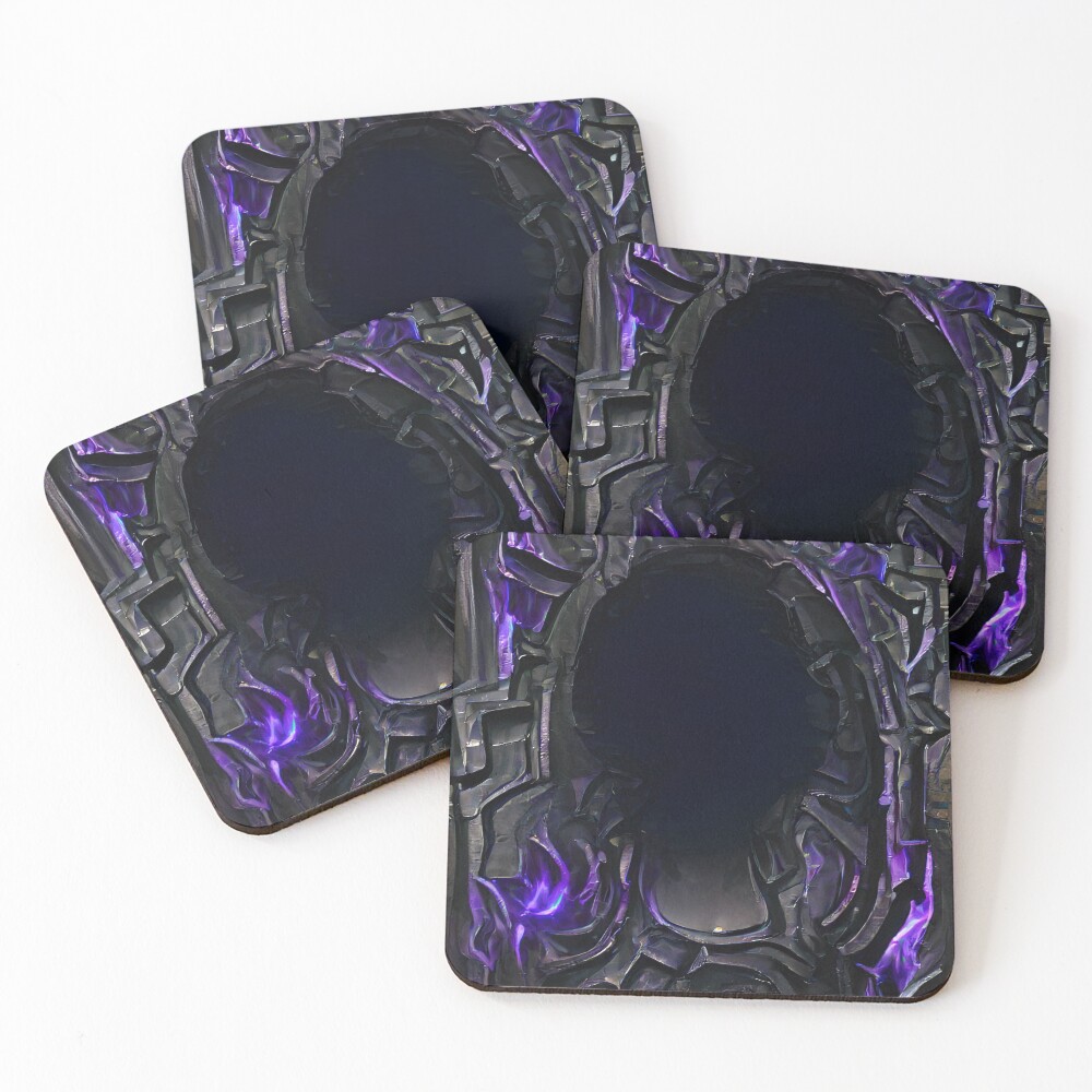 Item preview, Coasters (Set of 4) designed and sold by EtherealLabAI.