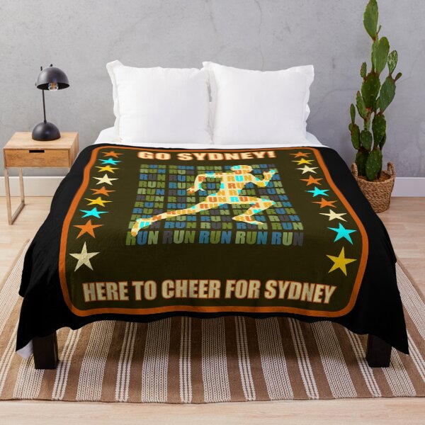 Item preview, Go Sydney Runner Support Fan Here to Cheer Favorite Athlete designed and sold by artfulnotebook.