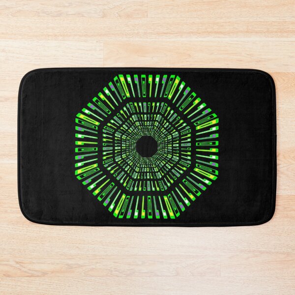 Item preview, Nonbinary Binary Code Octagon Mandala designed and sold by FalcoSkyWolf.