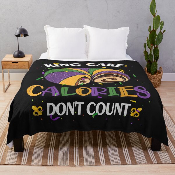 Item preview, Funny King Cake Calories Dont Count Mardi Gras NOLA Carnival designed and sold by minadebbieark.