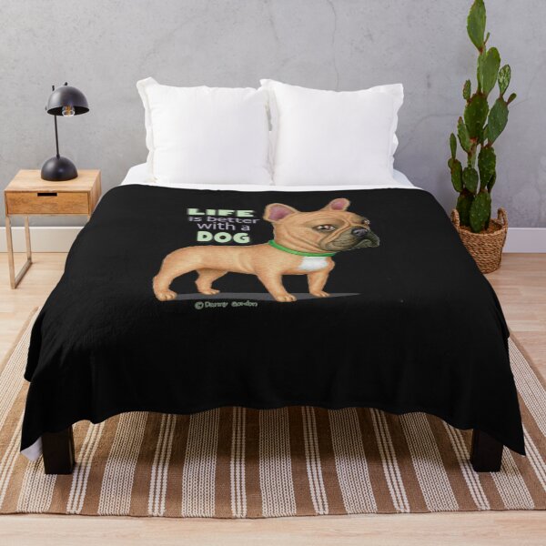 Item preview, French Bulldog French Bulldog with Green Collar designed and sold by OaksideAppare.