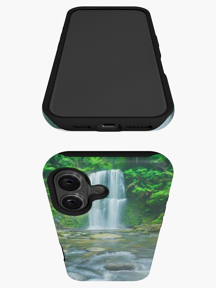 Thumbnail 3 of 4, iPhone Case, Beauchamp Falls, Great Otway National Park, Victoria, Australia designed and sold by Chockstone.