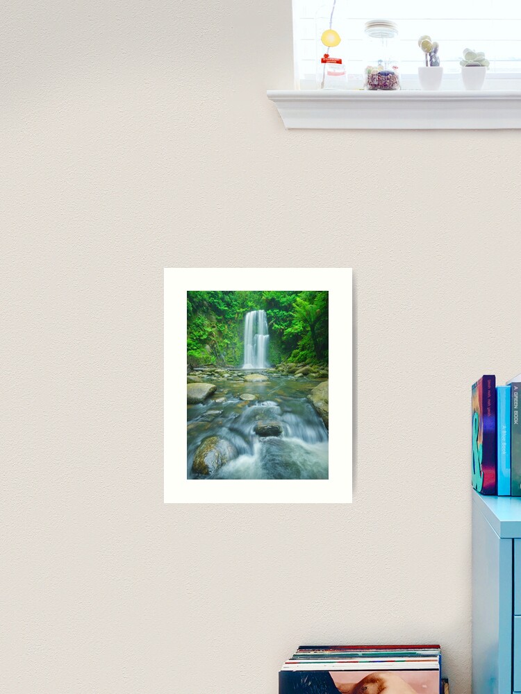 Thumbnail 1 of 3, Art Print, Beauchamp Falls, Great Otway National Park, Victoria, Australia designed and sold by Chockstone.