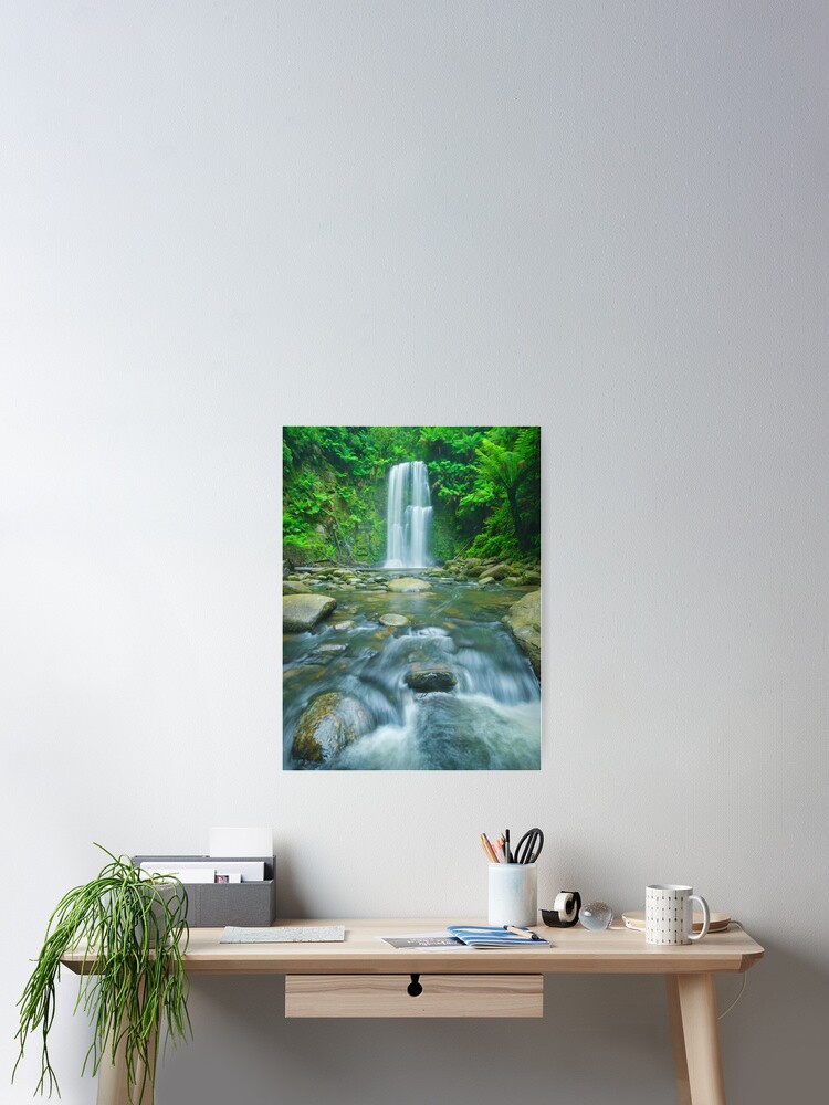Thumbnail 1 of 3, Poster, Beauchamp Falls, Great Otway National Park, Victoria, Australia designed and sold by Chockstone.