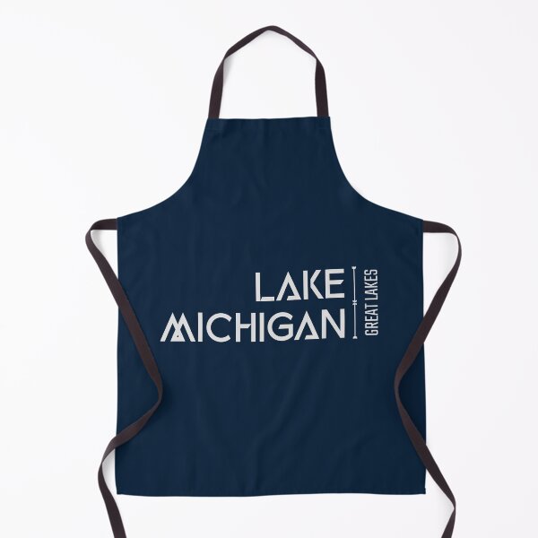 Item preview, Lake Michigan Great Lakes USA Gray Lettering Design designed and sold by Eleven-K.
