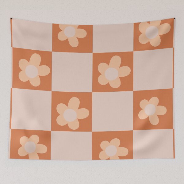 Item preview, Checkered Plant, Vintage Illustration, Flower Aesthetic designed and sold by brookemiller801.