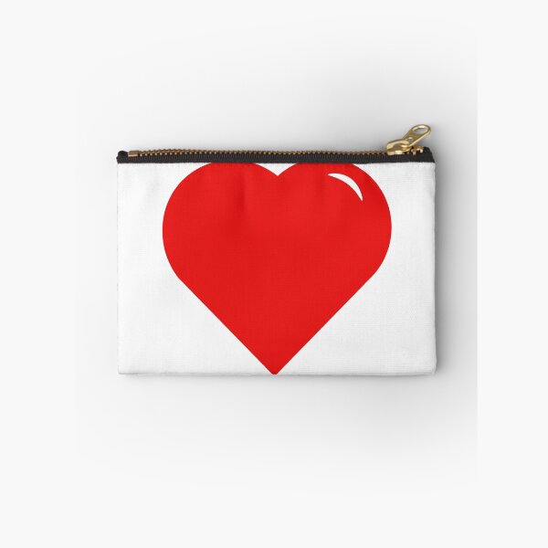 Item preview, Red heart illustration on white. designed and sold by diahsariw.