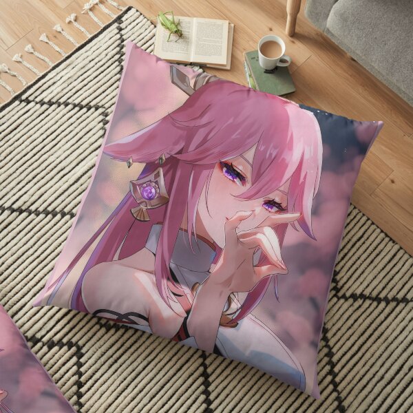 Yae Miko - Genshin Impact Bodenkissen
