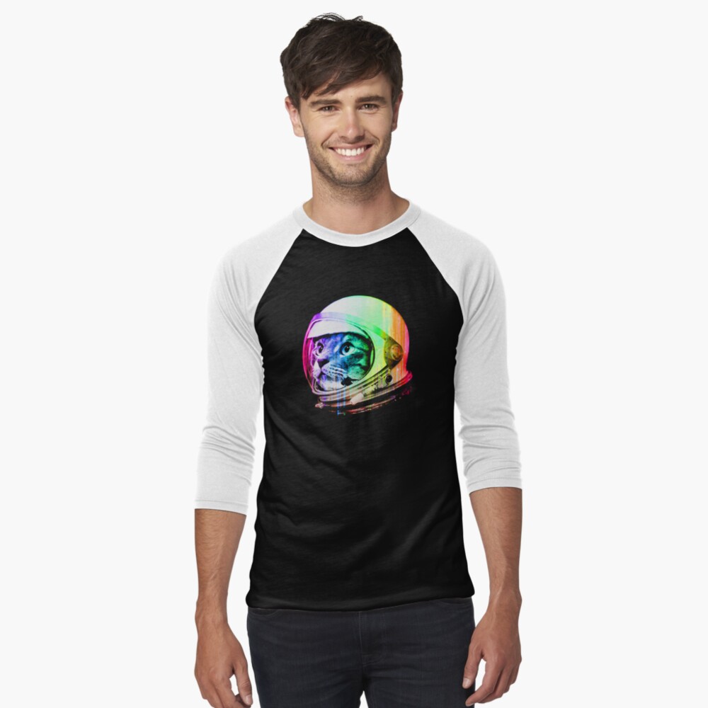 Item preview, Baseball ¾ Sleeve T-Shirt designed and sold by robotface.