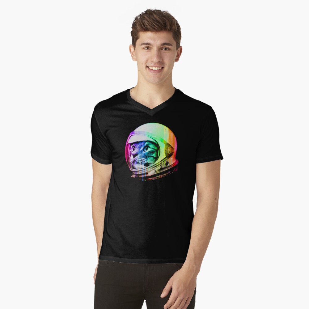 Item preview, V-Neck T-Shirt designed and sold by robotface.