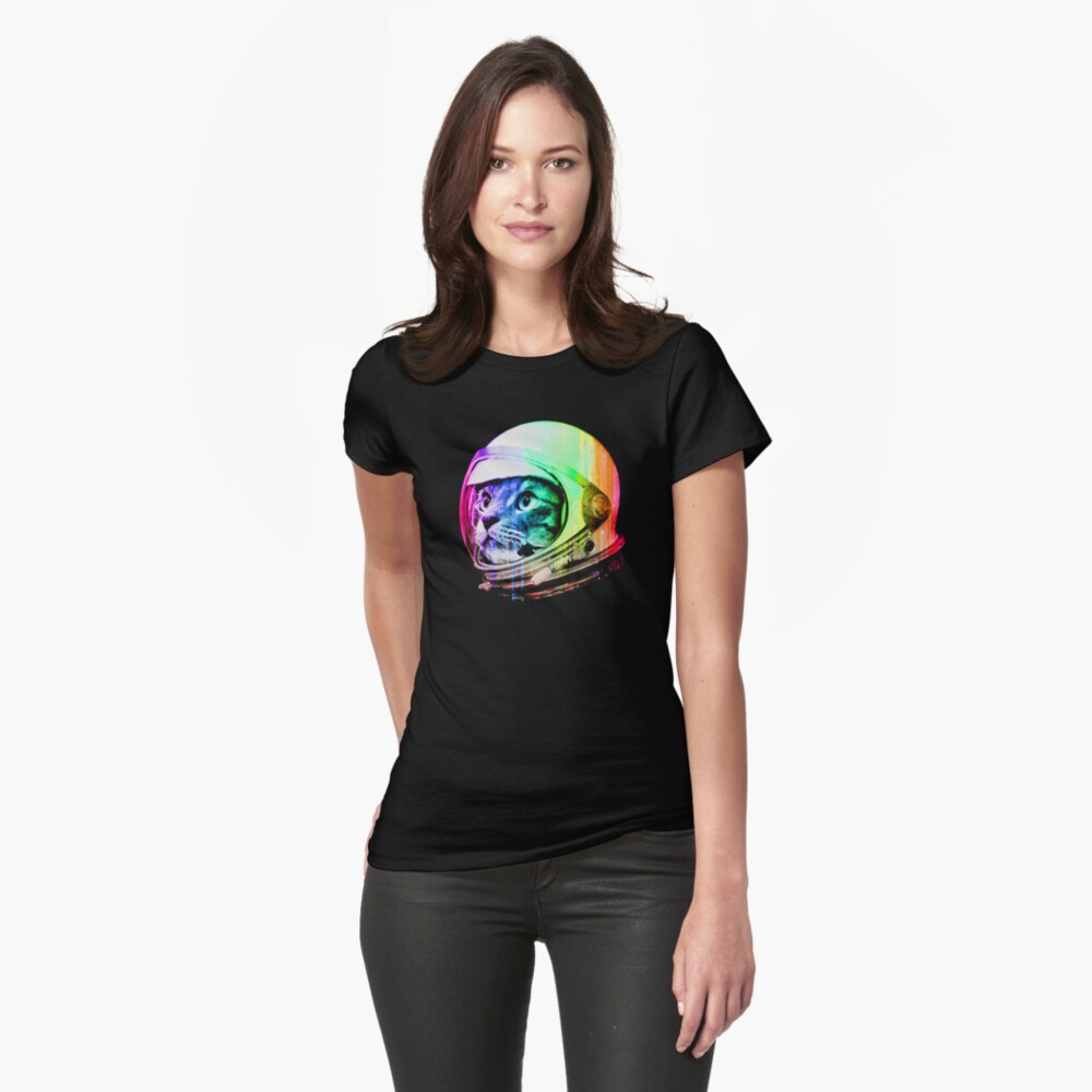 Item preview, Fitted T-Shirt designed and sold by robotface.