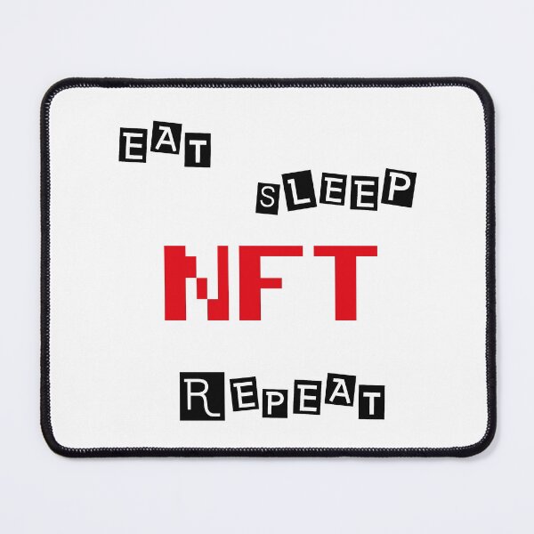 Item preview, Eat Sleep Nft Repeat rouge designed and sold by yasarh.