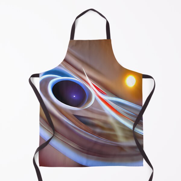 Item preview, Blackhole in space with bright star designed and sold by ReachForArt.