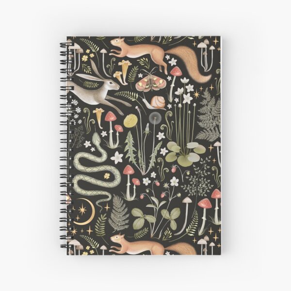 Item preview, Watercolor Woodland Jungle designed and sold by Mnightsa.