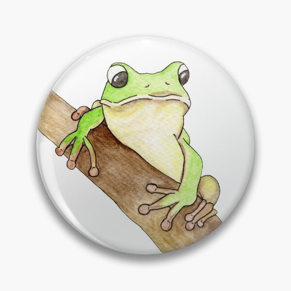 Item preview, Green Tree Frog designed and sold by Art by Kathleen Stuart.