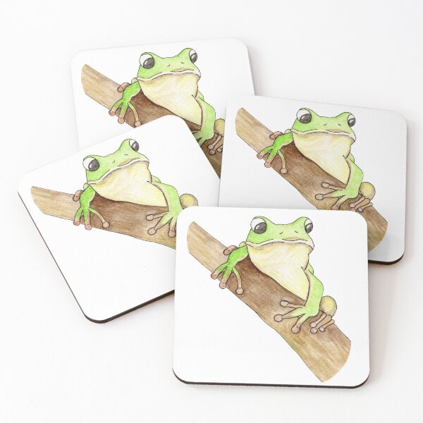 Item preview, Green Tree Frog designed and sold by Art by Kathleen Stuart.