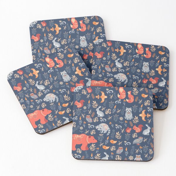Item preview, Fairy forest with woodland animals designed and sold by Mnightsa.