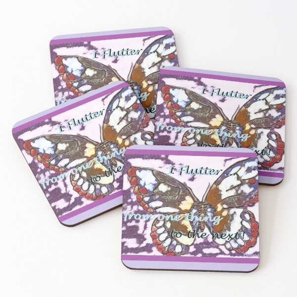 Item preview, I Flutter designed and sold by EloiseArt.
