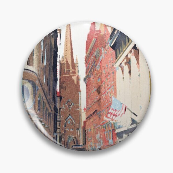 Item preview, Trinity Church & Wall Street designed and sold by artmadeinheaven.